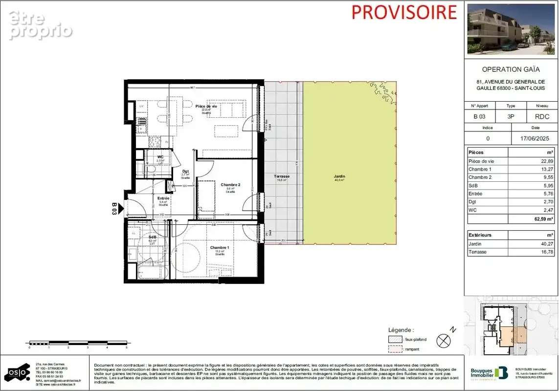 Programme neuf gaia - rez de jardin t3 - photo 2