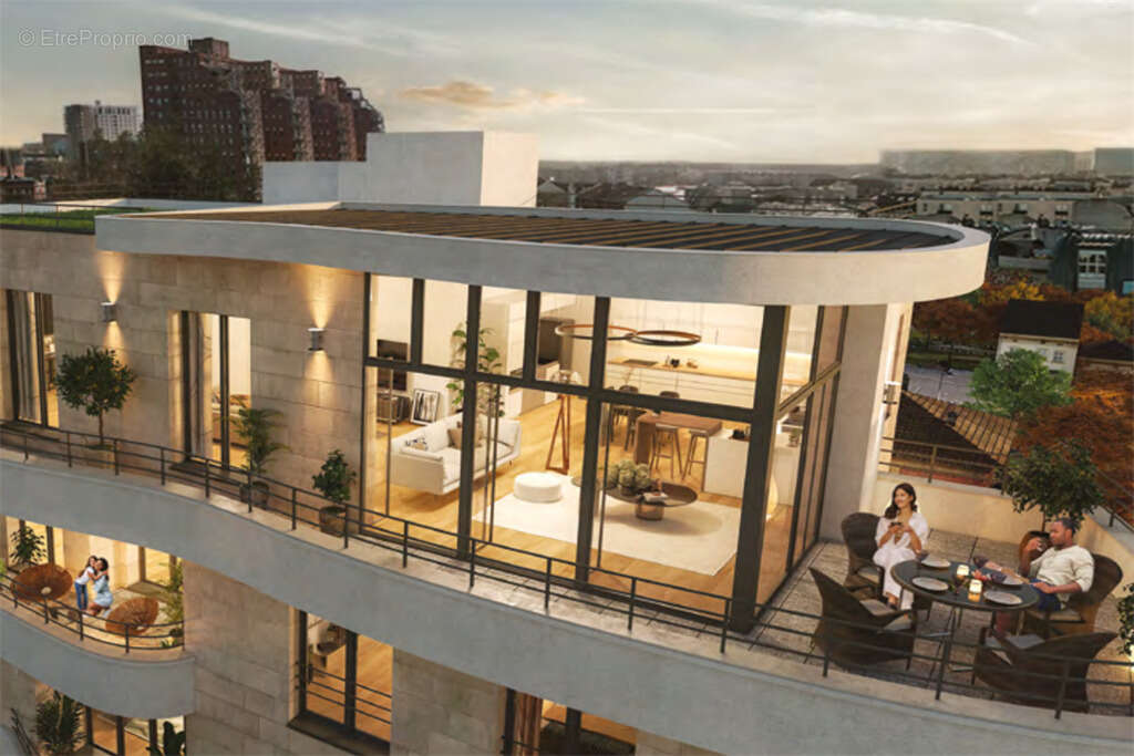 Clichy 92110 - berges de seine - duplex - 167 m² - 4 chambres - 2 terrasses - parking - photo 6