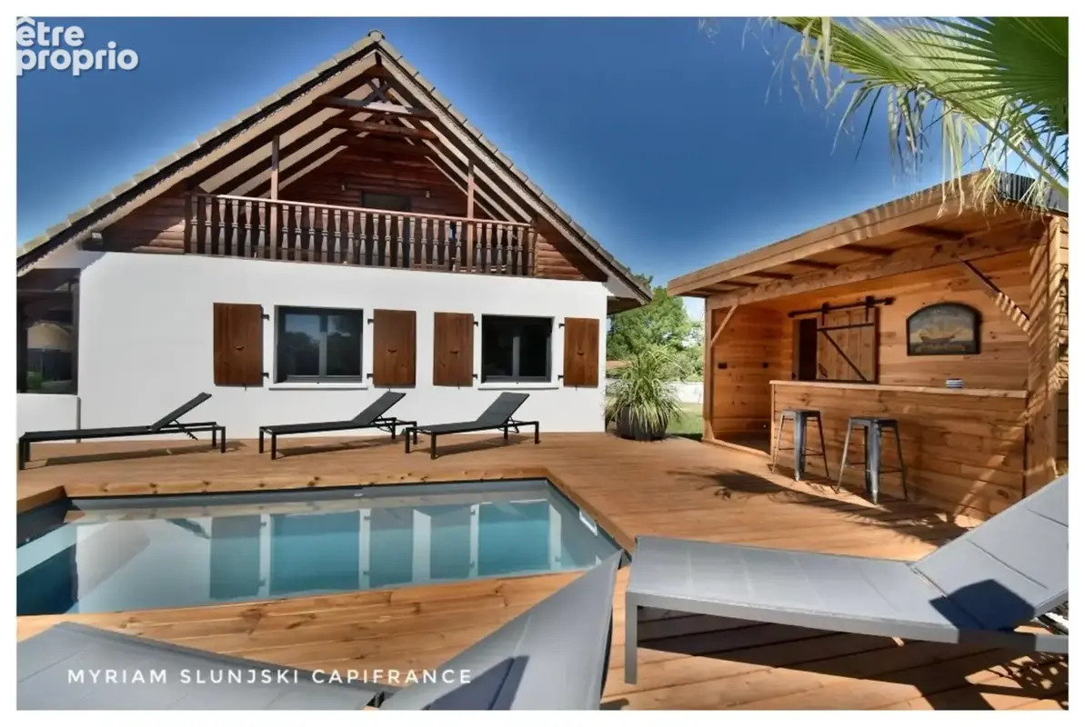 Dpt Landes (40), à vendre SOORTS-HOSSEGOR villa de charme rénovée de 210 m² environ au calme - photo 37