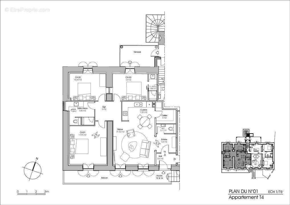 Appartement à VICHY