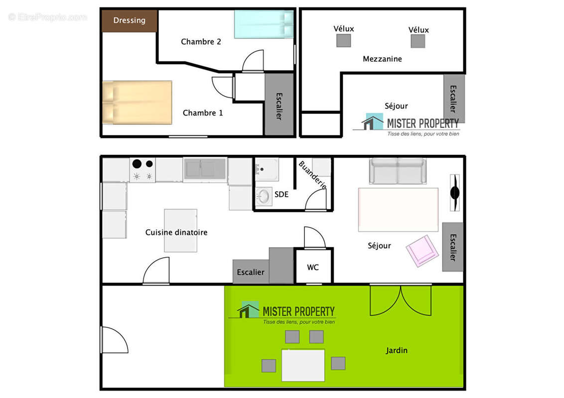 Maison à SARTROUVILLE