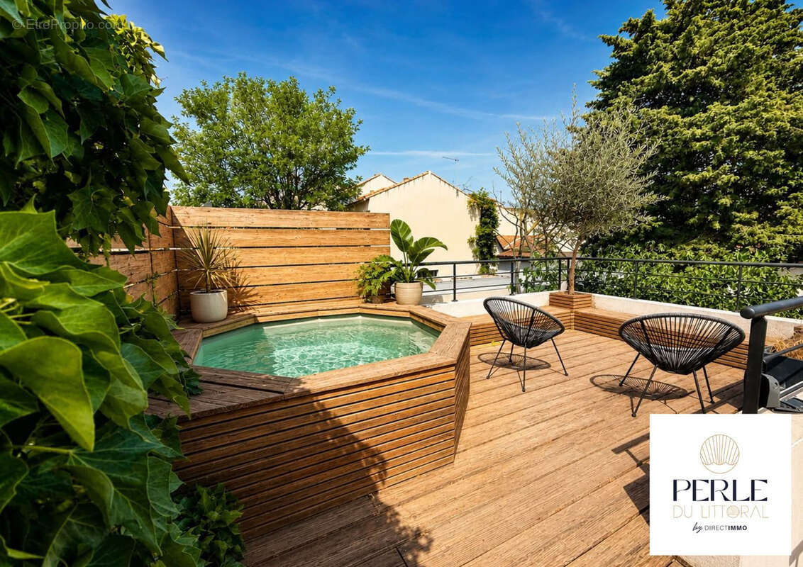 Maison d'exception f5 contemporaine, pierres apparentes, rooftop, jardin et garage! - photo 2
