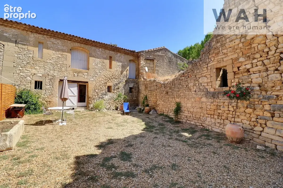 MAISON en PIERRES de plain pied 3 P 94 m2 avec 130 m2 à aménager sur une parcelle de 8 Ha 30250 Salinelles - photo 10