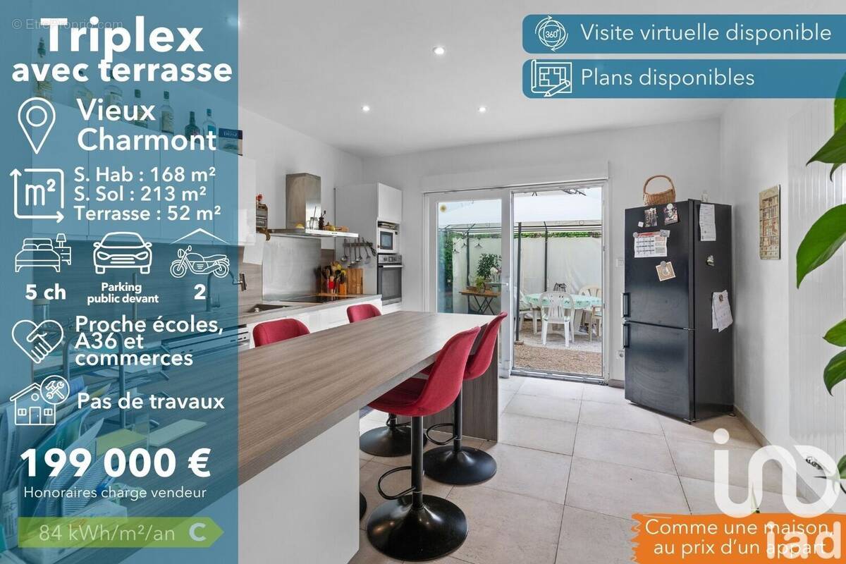 Photo 1 - Appartement à VIEUX-CHARMONT