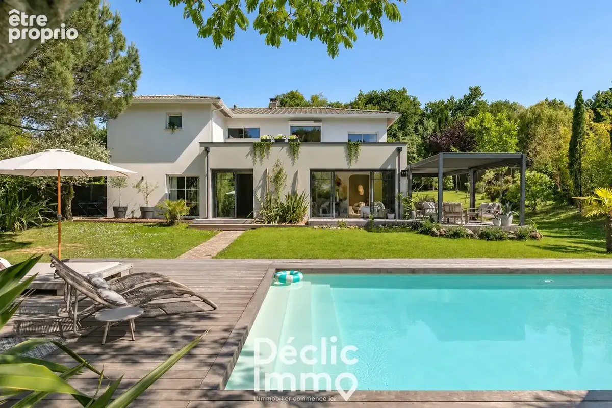 Maison d'architecte exceptionnelle 242m² 4ch piscine 15min Bordeaux Centre - photo 2