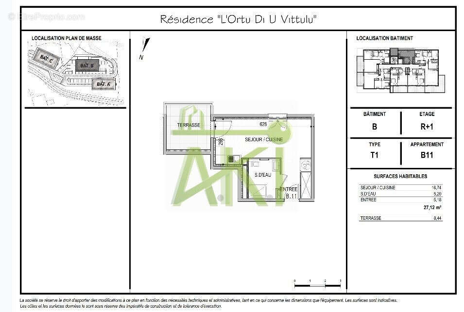 Appartement à AJACCIO