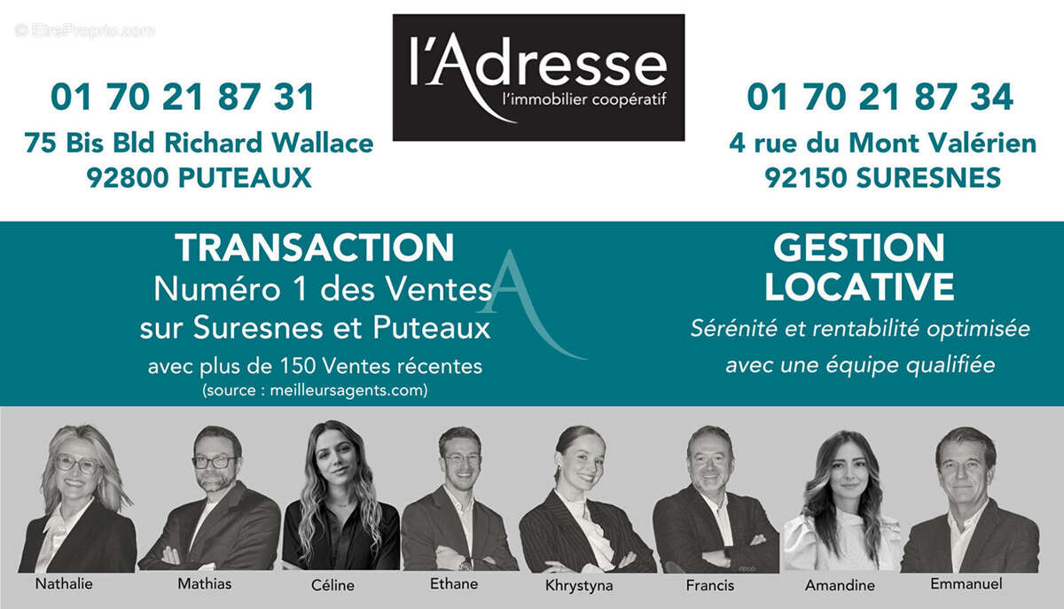 Appartement à SURESNES