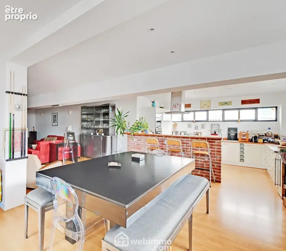 Double séjour de 66 m²