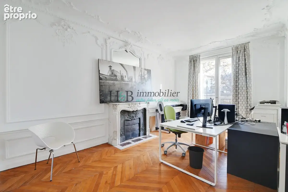Alésia / 170m2 / Parquet Moulures Cheminées - photo 6