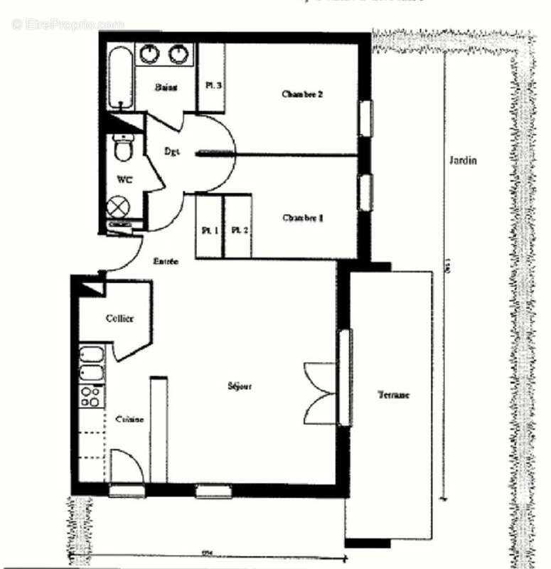 Appartement à SAINT-MACAIRE