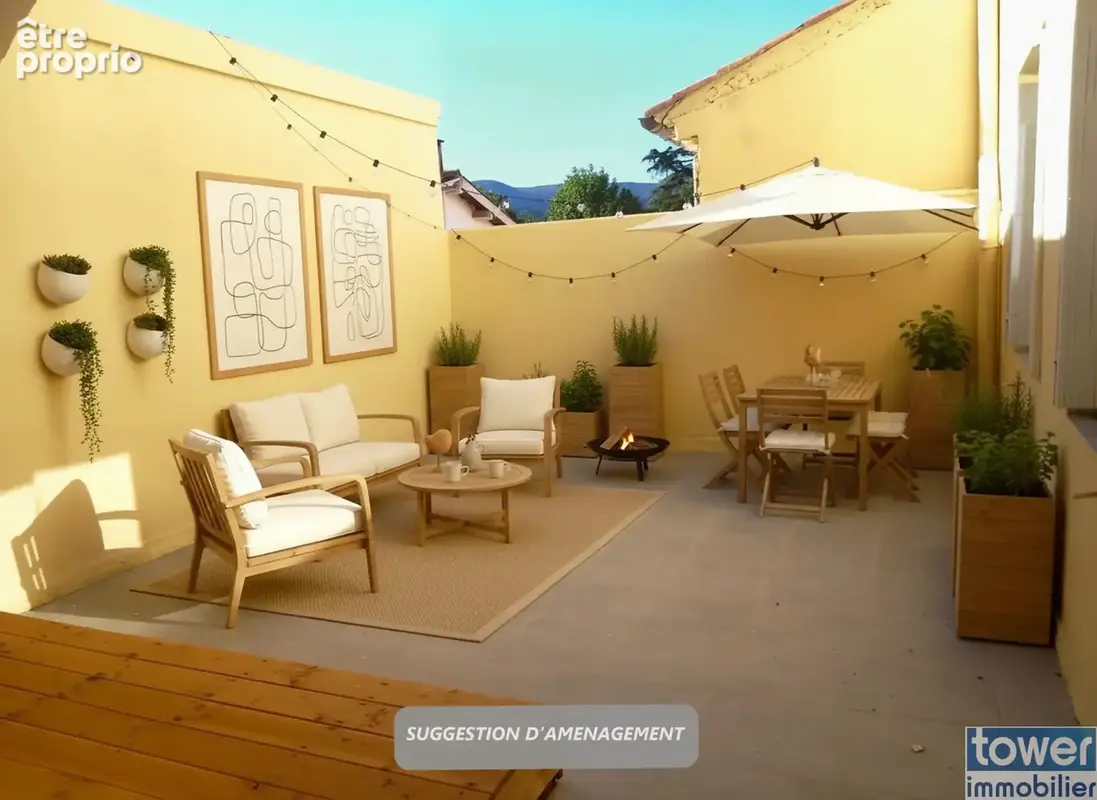 T3 traversant avec grande terrasse centre Lamalou-les-Bains - photo 6