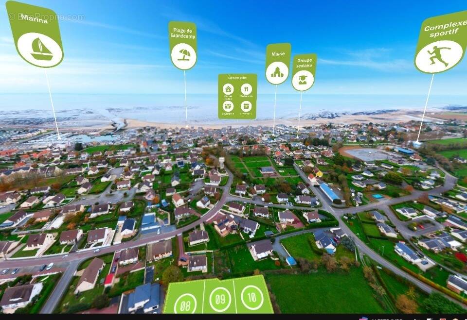 Terrain à GRANDCAMP-MAISY