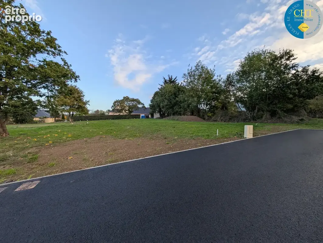 Terrain à bâtir viabilisé   bourg de comblessac (35330) avec cht immobilier - photo 1