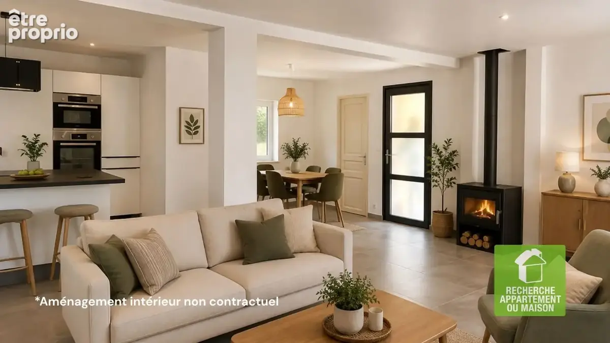 Maison 115m2 sur 1000m2 de terrain avec piscine - photo 4