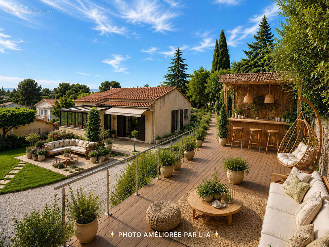 A VENDRE EN EXCLUSIVITÉ Maison T4 de 110 m² sur une belle parcelle de 1015 m² secteur des Aubagnens 13190 Allauch - photo 4