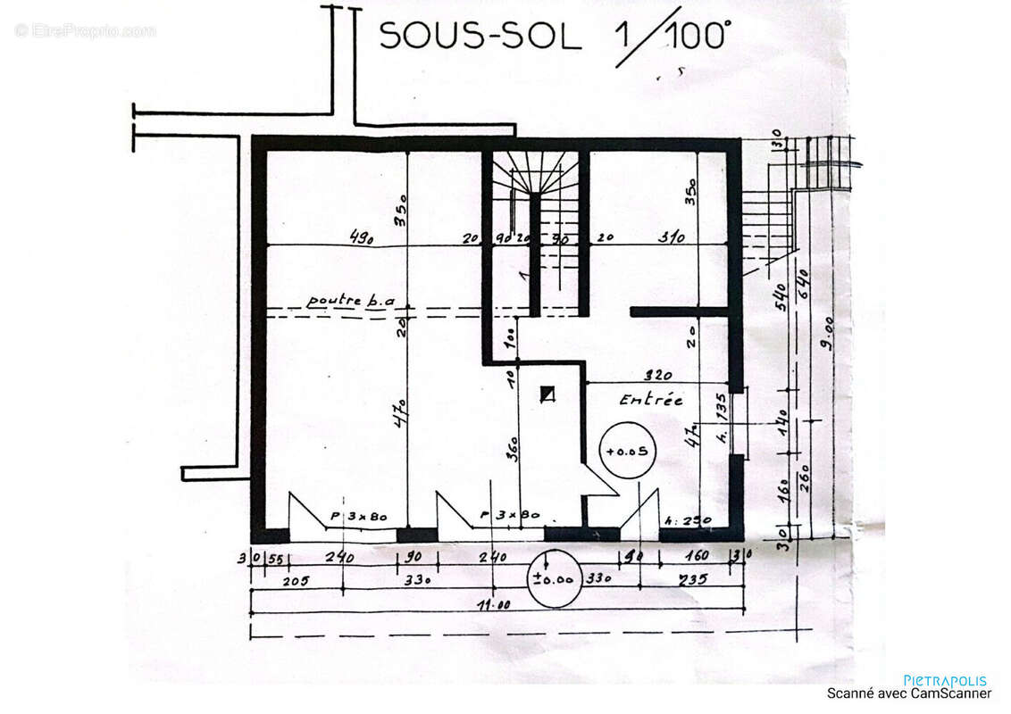 Sous-sol - Maison à VILLENEUVE-DE-MARC