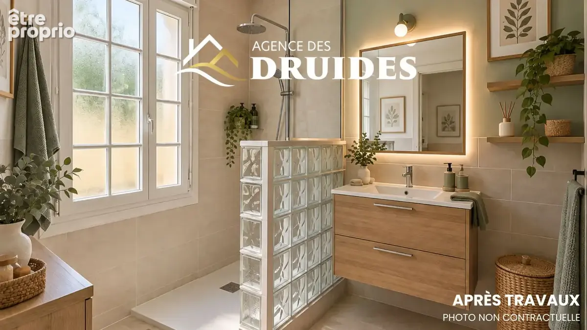 A vendre Saint-Philibert - Maison 106 m² - 3 chambres - Jardin, véranda - Proche rivière et mer - Beau potentiel - photo 14