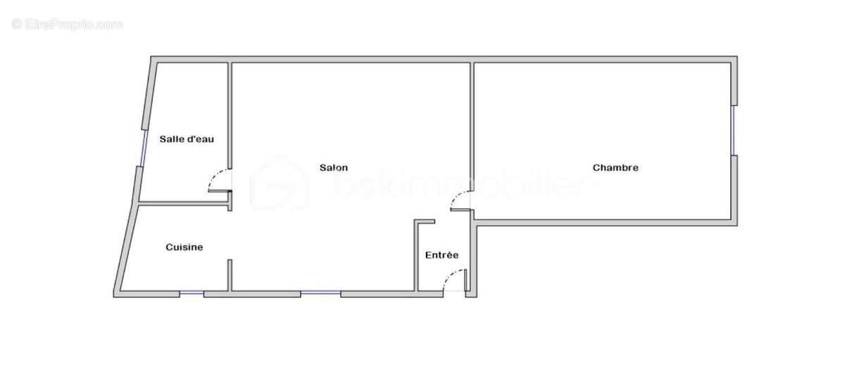 Appartement à PARIS-20E