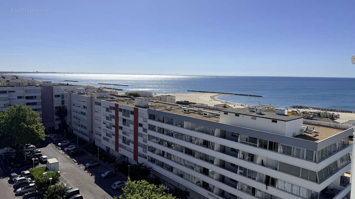 Carnon-plage-dernier etage-vue panoramique port et mer - photo 3