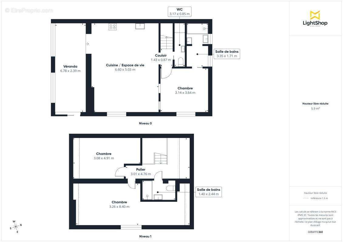 Maison mitoyenne 5 pièces de 109 m² avec jardin à Eysines - Allée du Champ de Courses - photo 19