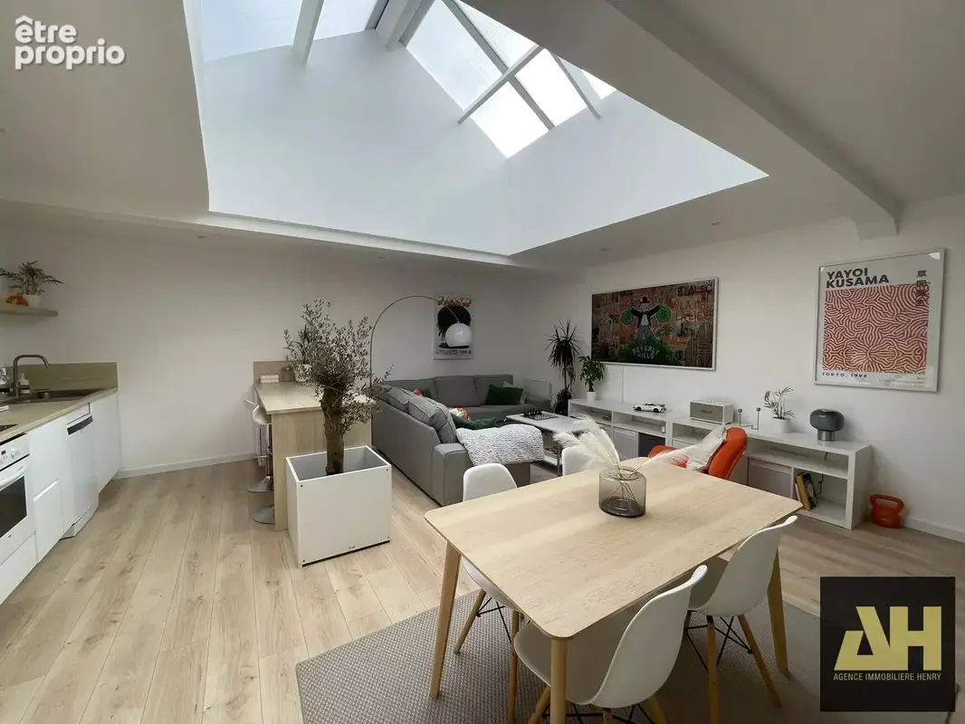 Brest - siam-st louis-hopital des armées- loft de 70 m2- refait a neuf - photo 2