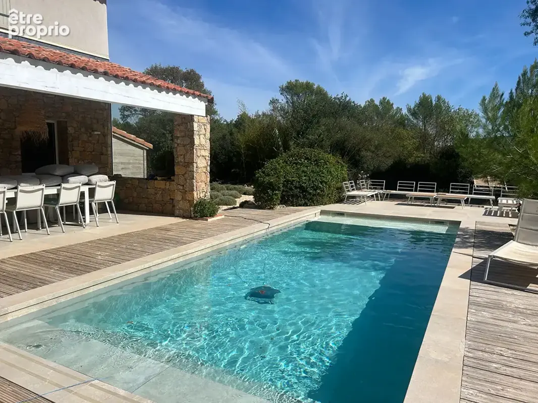 ROCBARON maison T6 avec piscine dans un champêtre au calme - photo 3
