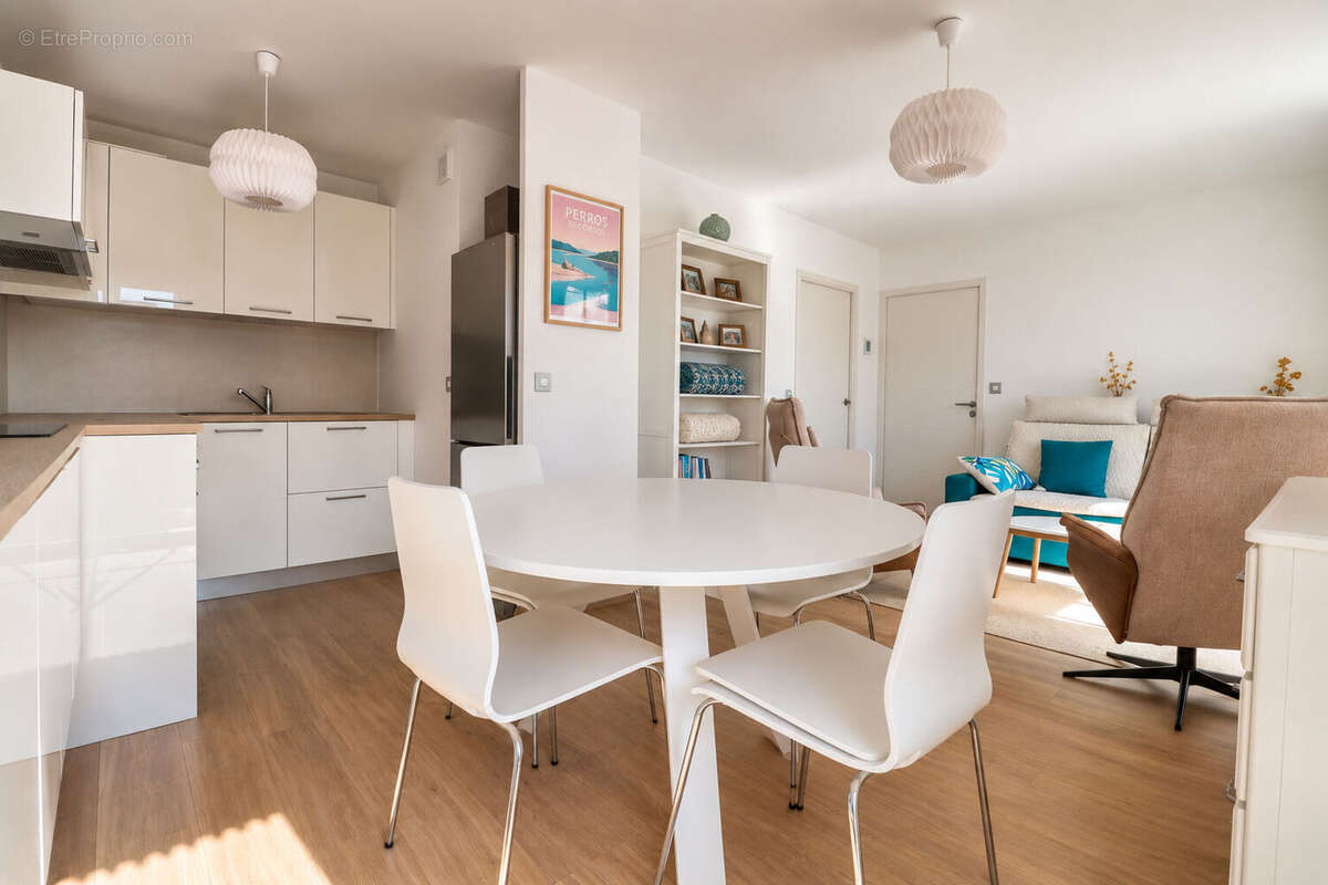 Cesson-sevigne le haut de grippe - appartement de type 2 - 1 chambre - 41,70m² - grand balcon sud-ouest - stationnement - photo 2