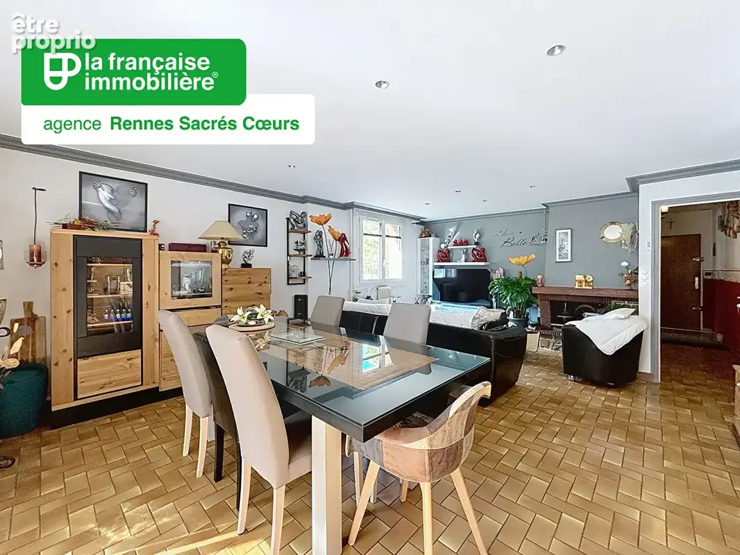 Appartement T5 de 82m² - Rennes - Metro Clémenceau. - photo 2