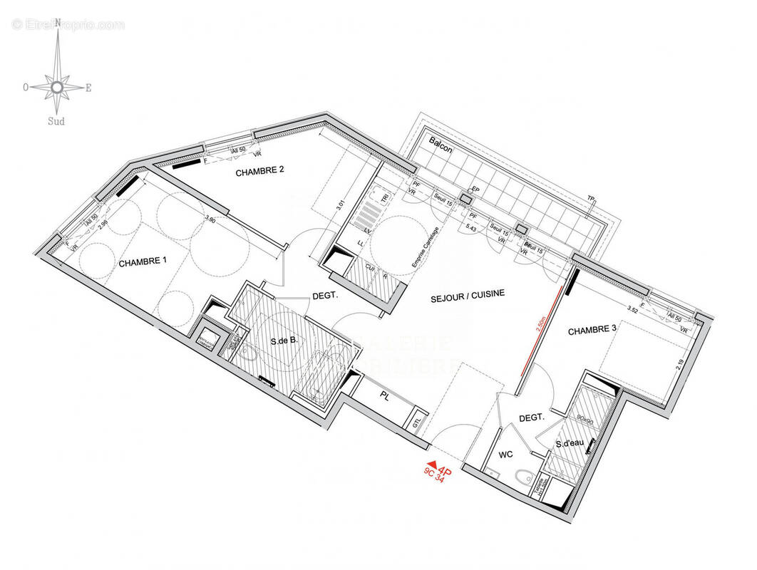 Appartement à PUTEAUX