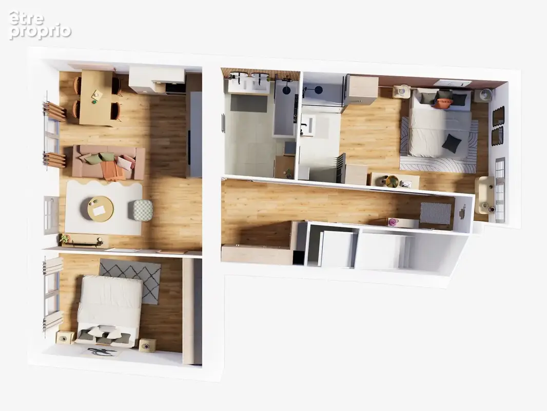 Photo Appartement à Bourgoin-Jallieu au prix de 149 000€