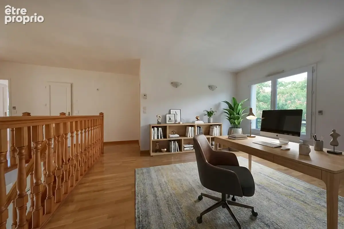 Maison individuelle - 2000m2 de terrain - 4 chambres - bureau - double garage.. - photo 9