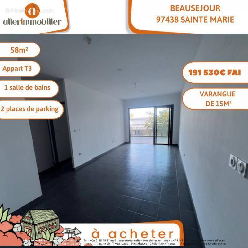 Appartement à SAINTE-MARIE