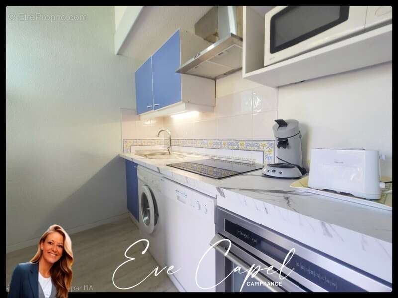 Appartement à vendre 3 pièces LE CAP D'AGDE (34), DUPLEX T3 - 400 m des plages - Vendu Meublé - dans résidence avec Piscine & As - photo 2