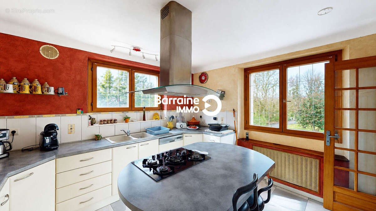 Exclusivite a vendre brest  maison independante terrain de 3500m²  appartement independant - photo 3