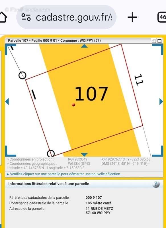 Appartement à WOIPPY