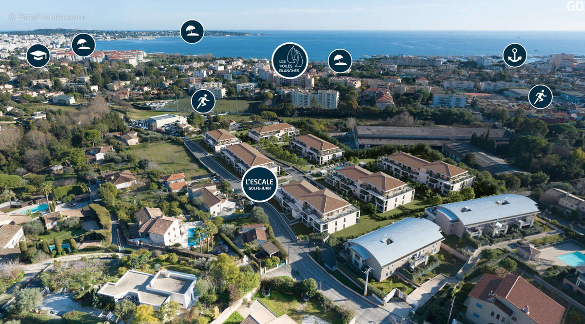 Appartement à VALLAURIS