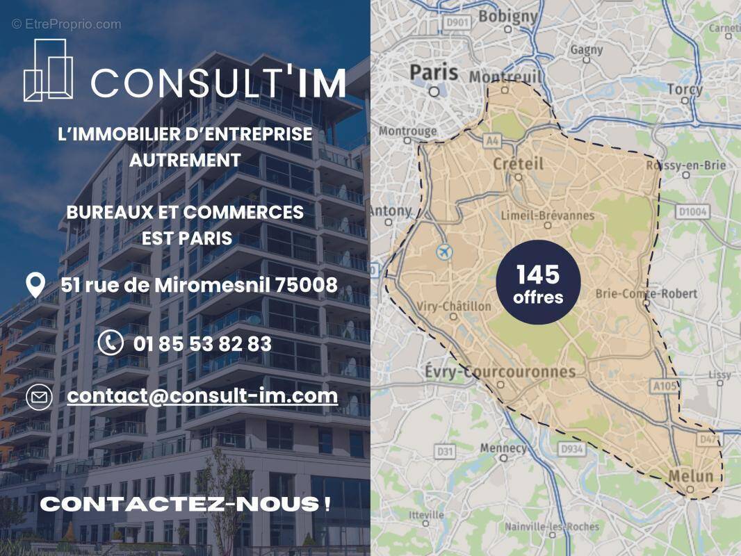 Commerce à BAGNOLET