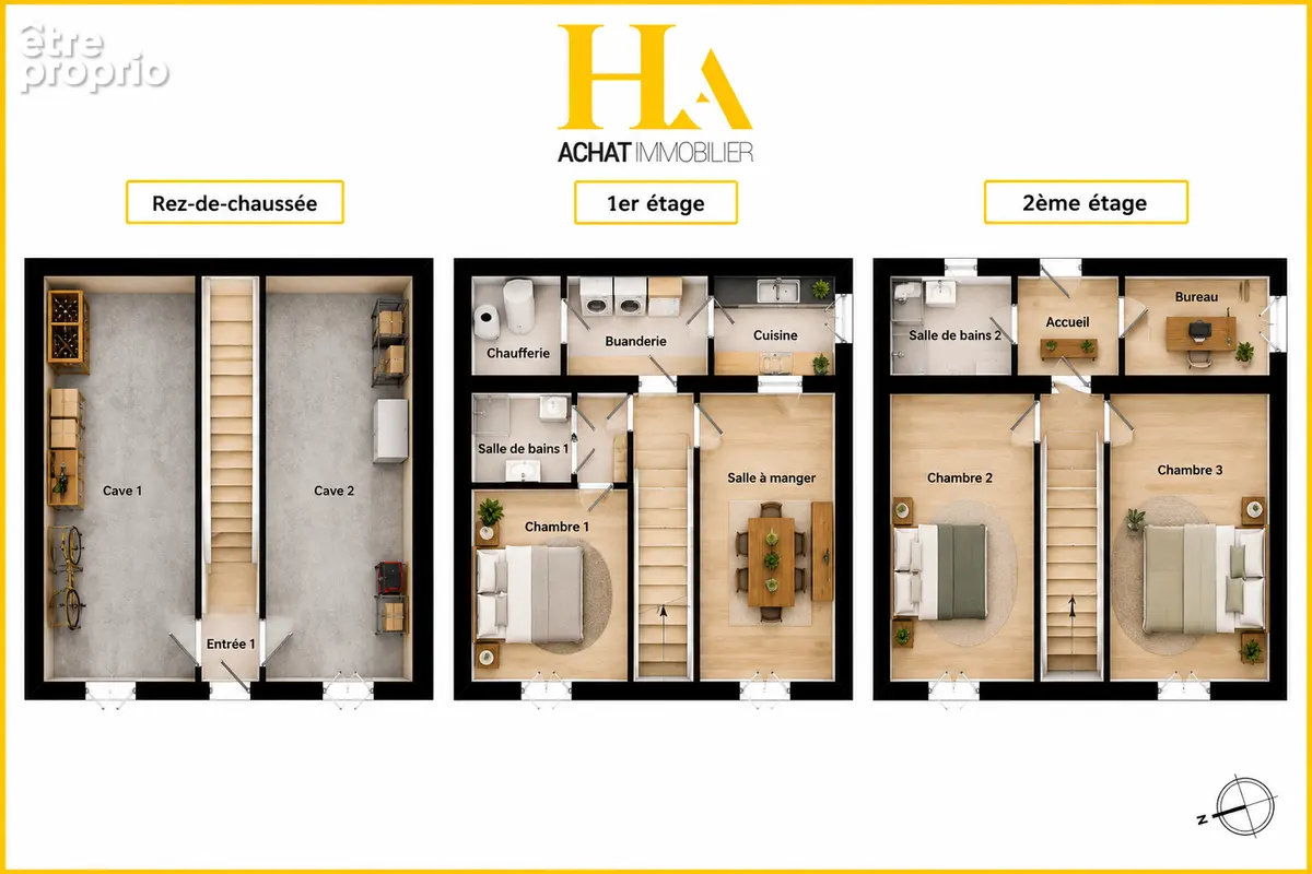 A VENDRE - LAROQUE (34190) - Maison de ville en 1er ligne de rivière - 5 pièces, 113 m², terrain 2 400 m². - photo 13