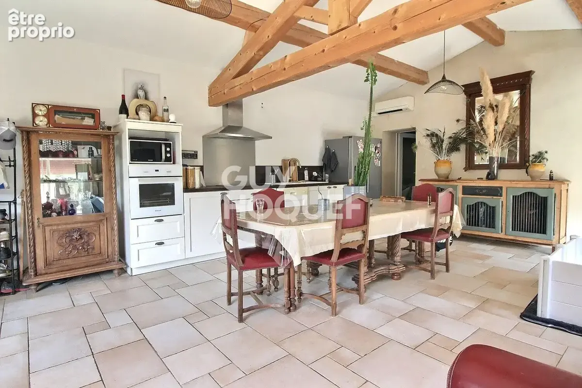 Mas en campagne , deux habitations avec garage et Hangar - photo 5
