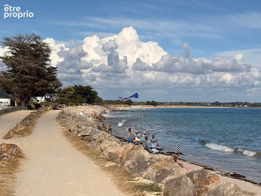 ILE-TUDY- plage à pied. - photo 3