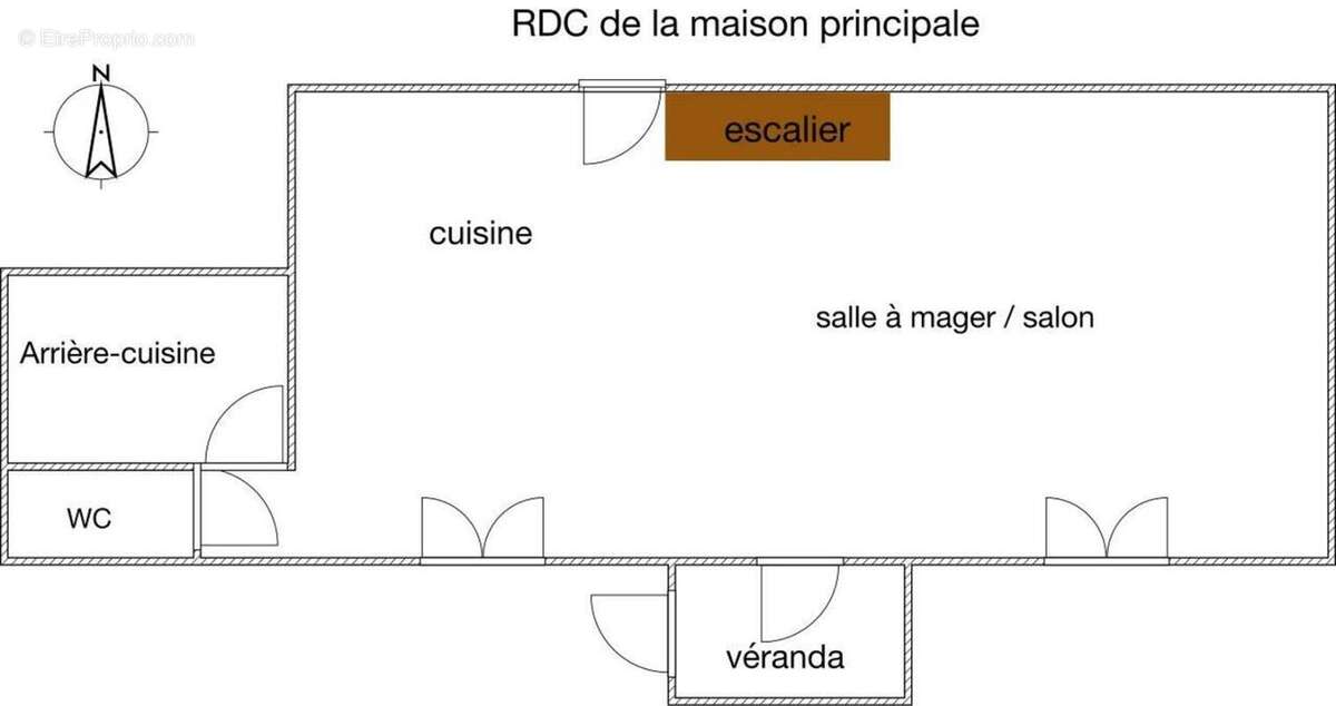 Maison à LE MERZER