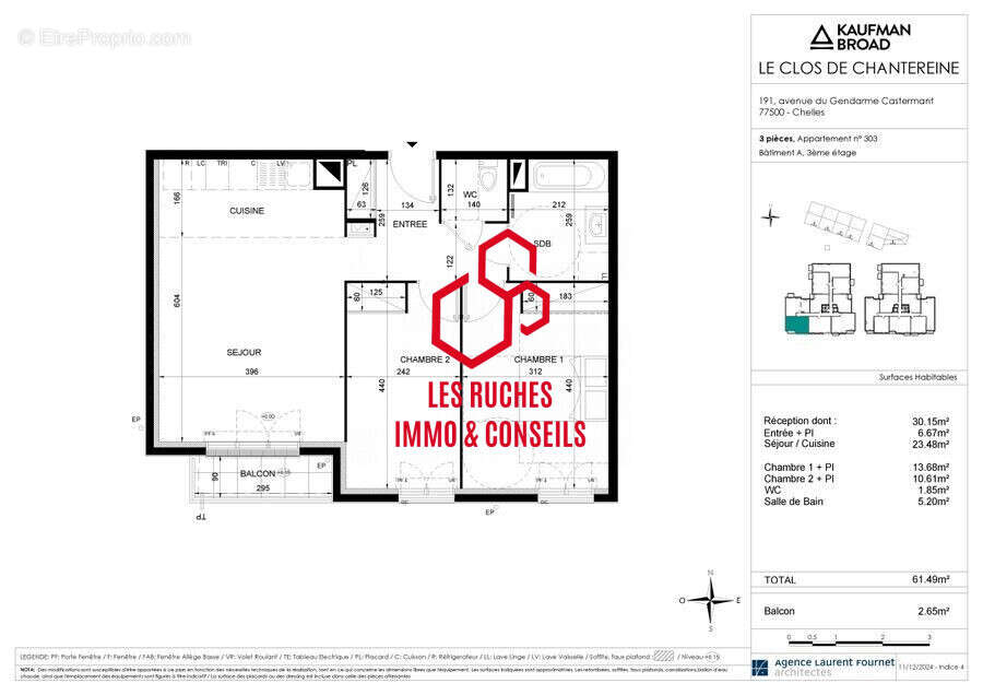 Appartement à CHELLES