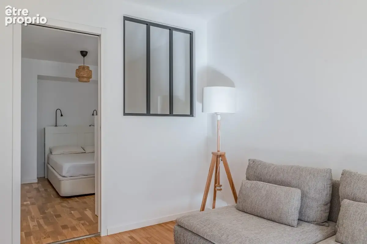 Appartement à vendre 2 pièces LYON 8EME ARRONDISSEMENT (69) rénové balcon calme - photo 10