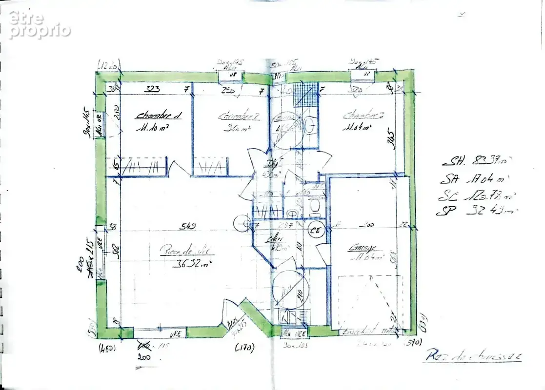 Maison Saint Lyphard , Plain Pied , 3 chambres + garage / Normes RT 2012 - photo 13