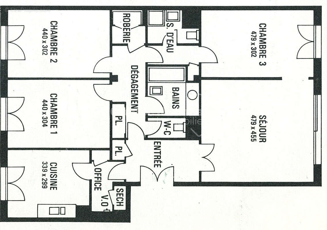 Appartement à VERSAILLES