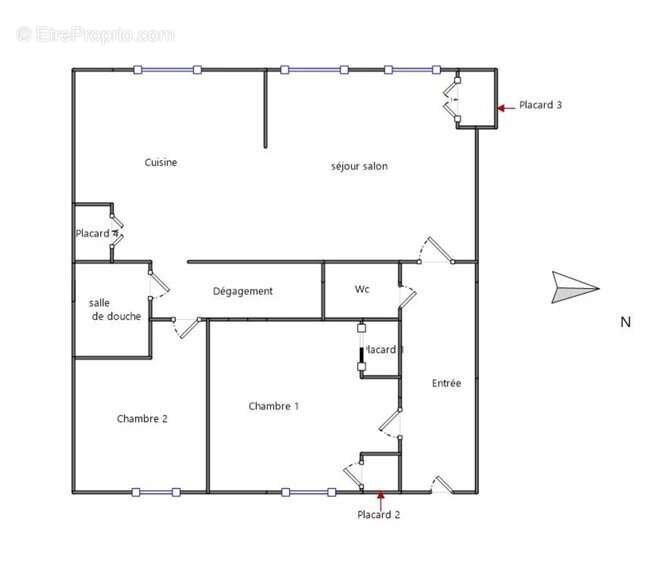 Appartement à TROUVILLE-SUR-MER