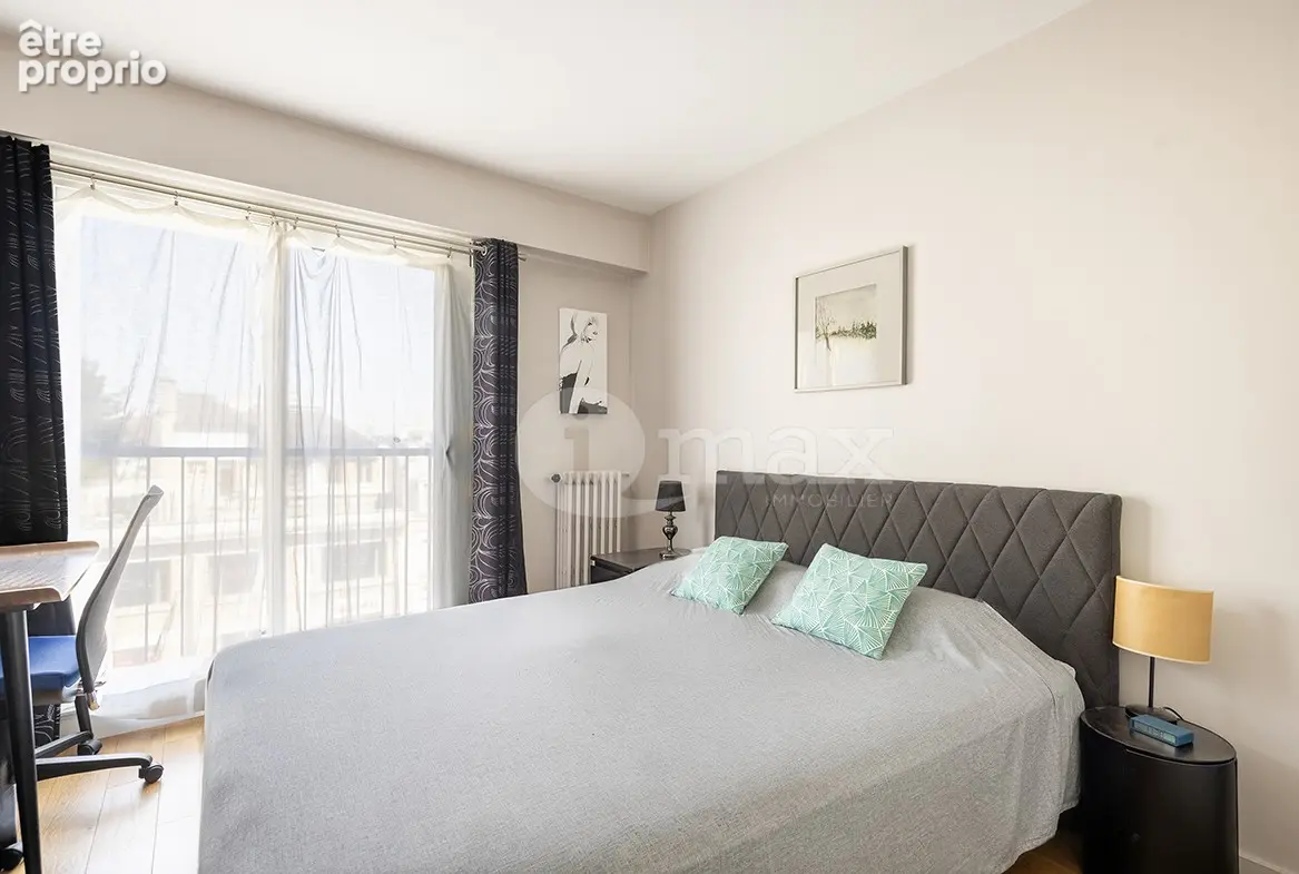 Asnieres gare / becon - 3 pieces balcon - 545.000  fai - photo 4