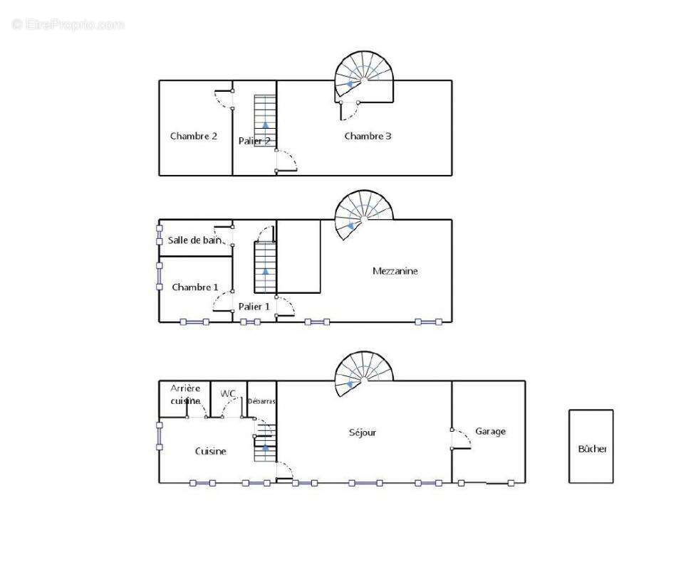 Maison à SAINT-MARTIN-DES-PRES