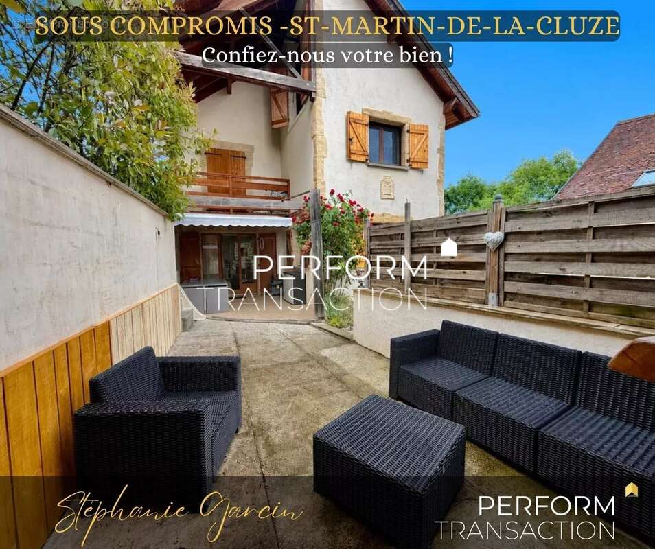 Maison à SAINT-MARTIN-DE-LA-CLUZE