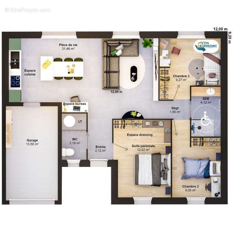 Maison à SAINT-ARNOULT